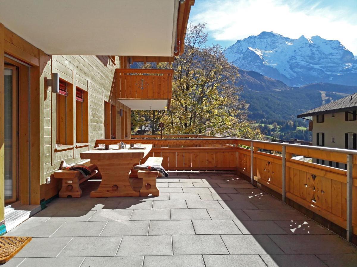 Apartment Bergfrieden By Interhome Wengen Luaran gambar